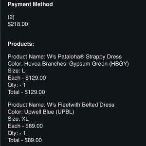 Patagonia dress like new